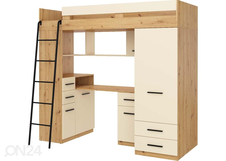 Кровать-чердак Castle VI 80x200 cm увеличить