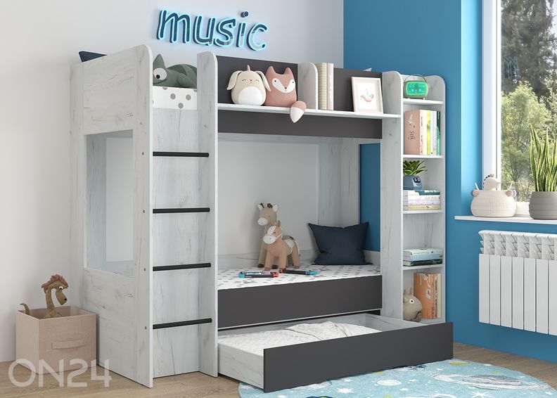 Кровать-чердак Everest 80x200 см увеличить