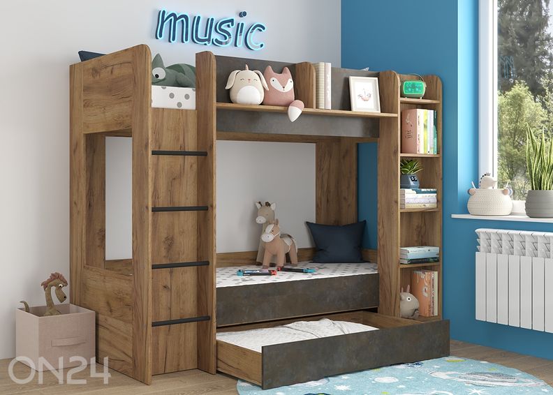 Кровать-чердак Everest 80x200 см увеличить