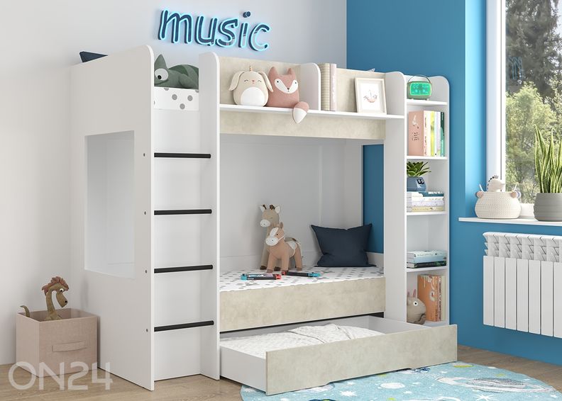 Кровать-чердак Everest 80x200 см увеличить