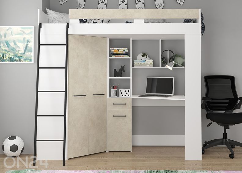 Кровать-чердак Floor 80x200 см увеличить