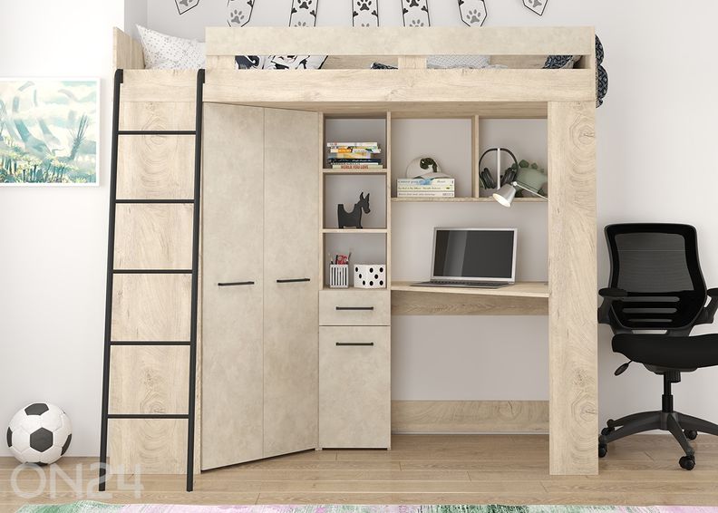 Кровать-чердак Floor 80x200 см увеличить