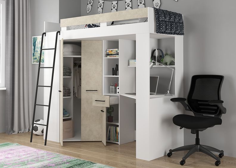 Кровать-чердак Floor 80x200 см увеличить