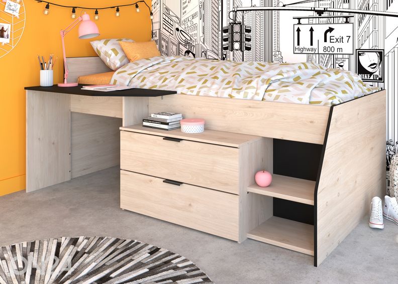 Кровать-чердак Milky 90x200 cm увеличить