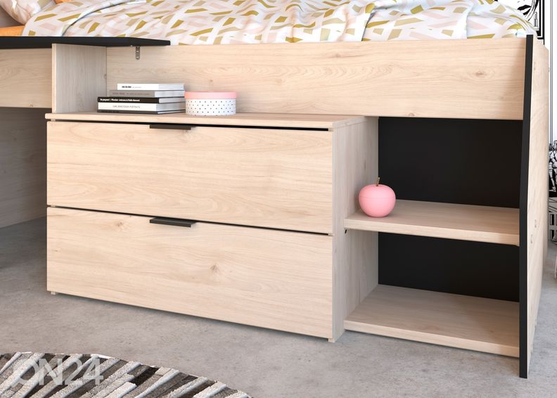 Кровать-чердак Milky 90x200 cm увеличить