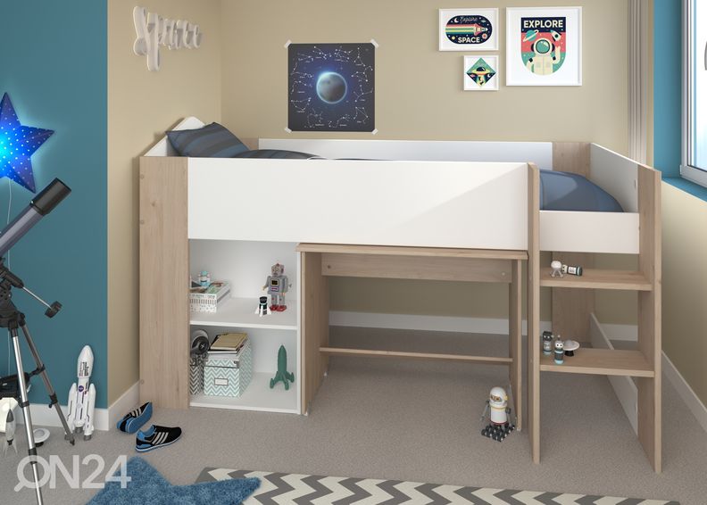 Кровать-чердак Shelter 90x200 cm увеличить