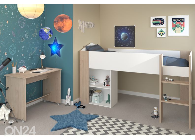 Кровать-чердак Shelter 90x200 cm увеличить