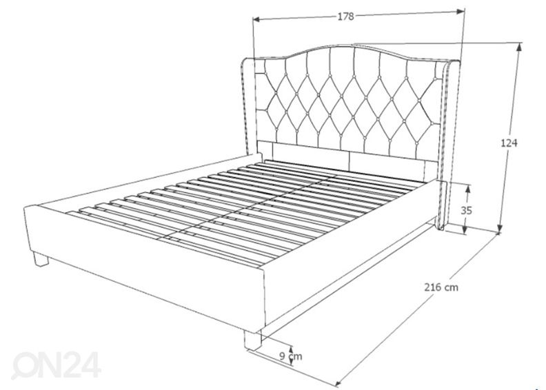 Кровать 160x200 cm увеличить