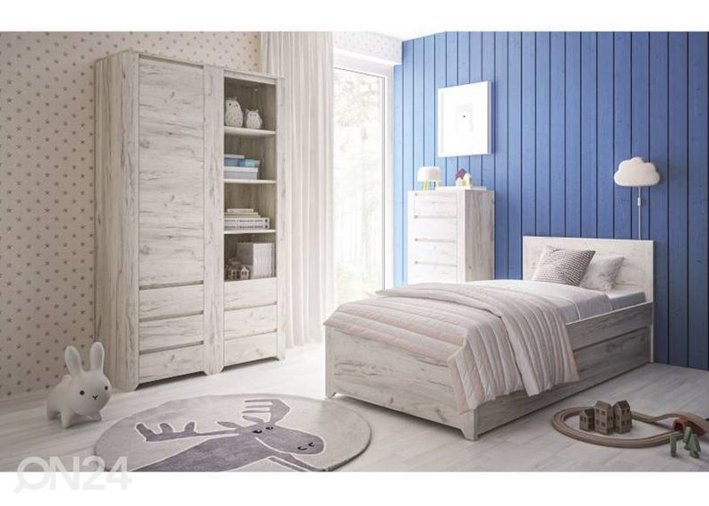 Кровать Angel 90x200 cm + яшик увеличить