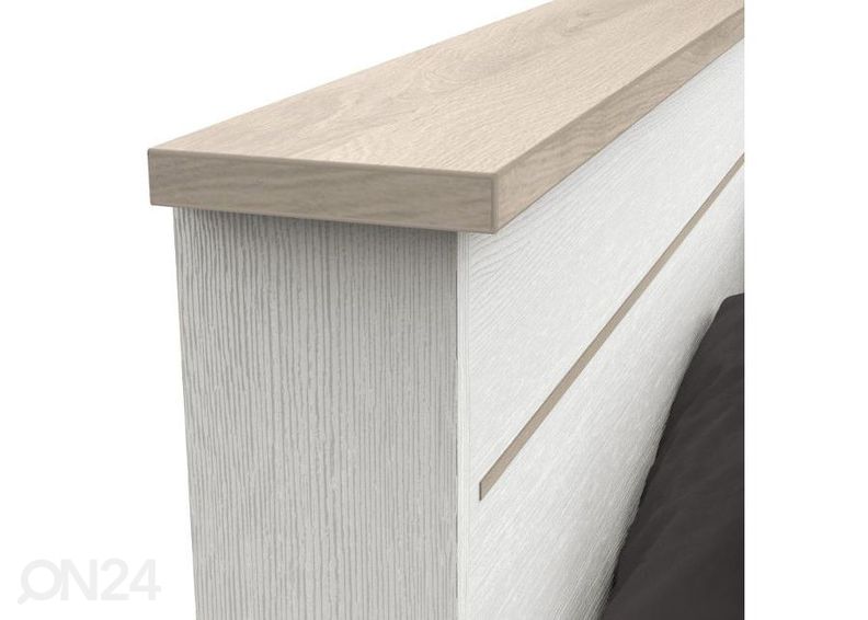 Кровать Cottage 140x190/200 cm, кронберг/белый увеличить