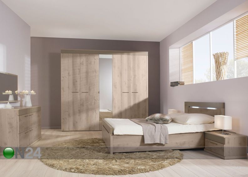 Кровать Perla oak 140x200 см увеличить