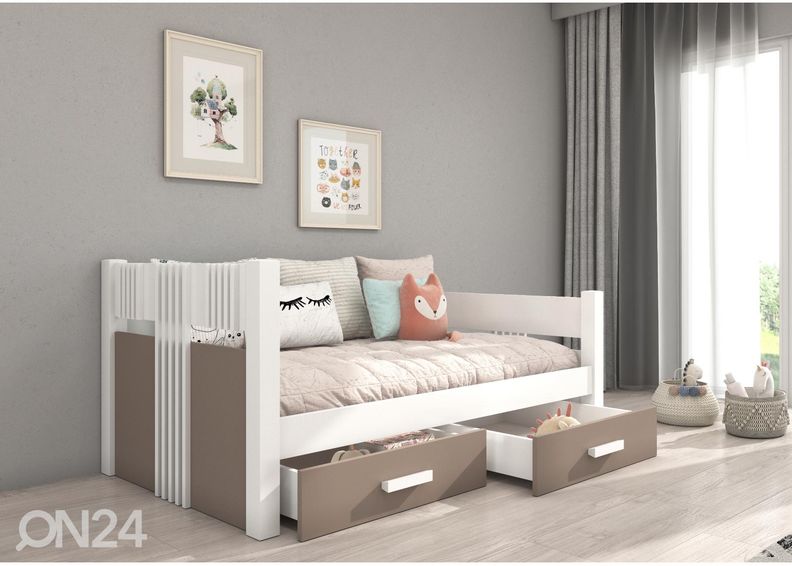 Кровать Topeka I 80x180 cm + матрас увеличить