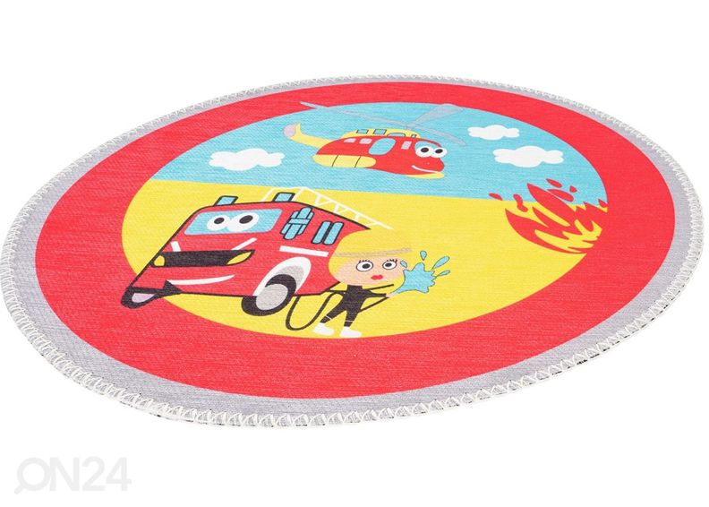 Круглый ковер в детскую комнату Ø160 см увеличить