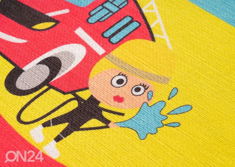 Круглый ковер в детскую комнату Ø160 см увеличить