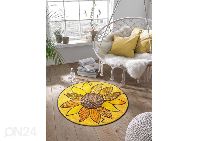 Круглый ковер Sonnenglück Ø 85 cm увеличить