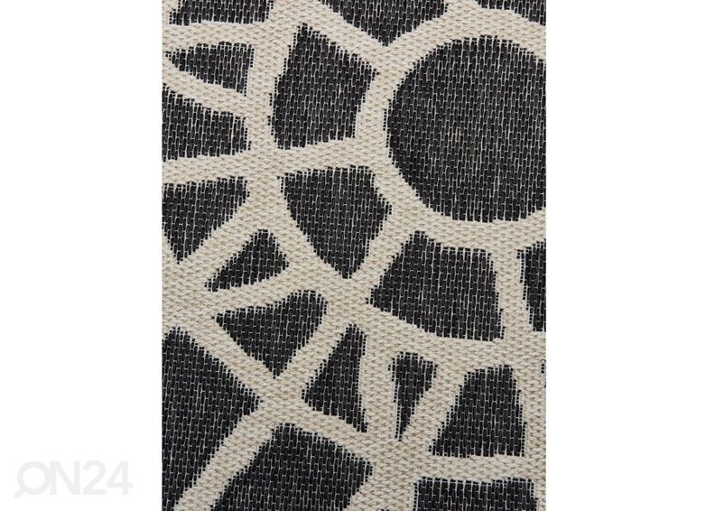 Круглый коврик Tondo Ecru Black Ø194 cm увеличить