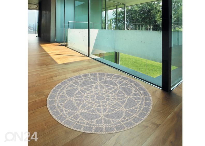 Круглый коврик Tondo Silver Ø194 cm увеличить