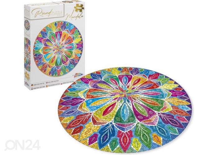 Круглый пазл Mandala Grafix 1000 шт увеличить
