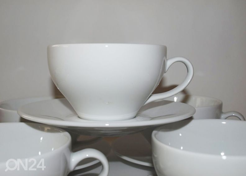 Кружка с блюдцем Paula 0,30 л, 6 шт увеличить