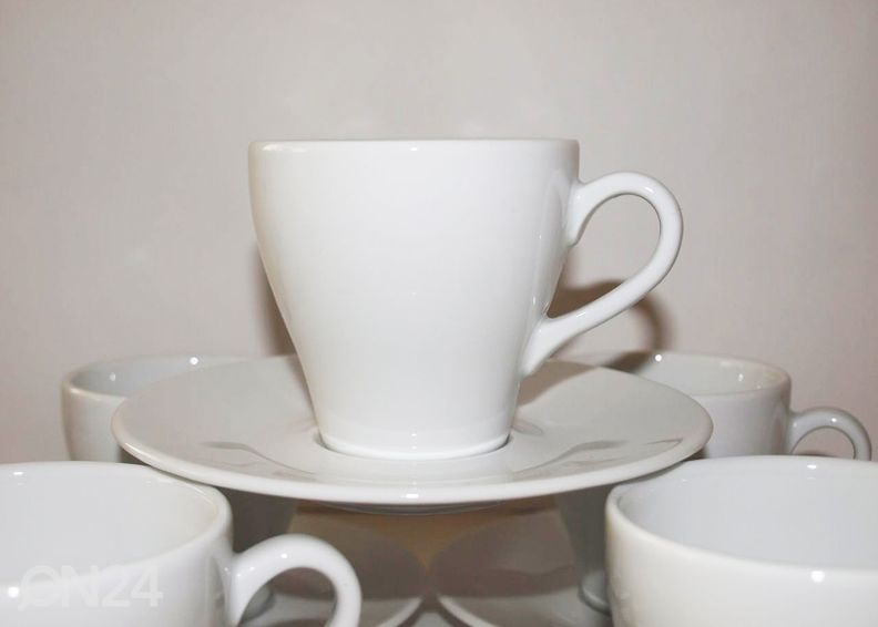 Кружка с блюдцем Paula 280 мл 6 шт увеличить