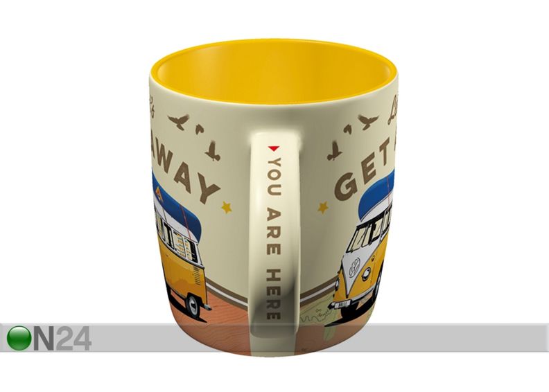 Кружка VW Bulli Let's Get Away увеличить