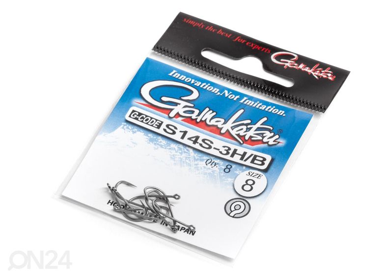 Крючок Gamakatsu 14S-3H s12 9 шт увеличить