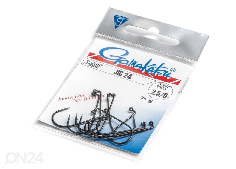 Крючок Gamakatsu Jig 24 s1/0 10 шт увеличить