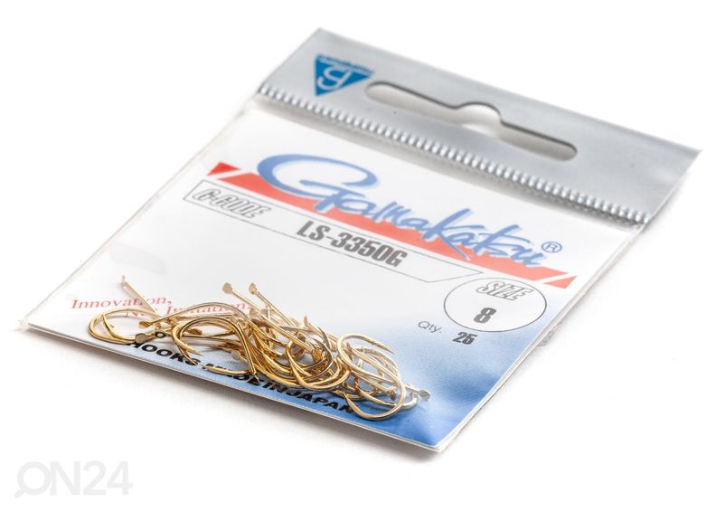 Крючок Gamakatsu Ls3350G s4 25 шт увеличить