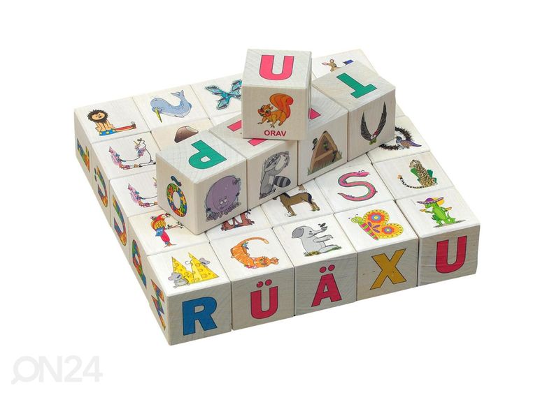 Кубики, на эстонском языке увеличить