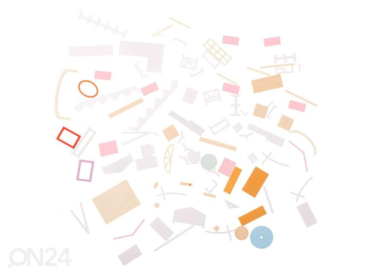 Кукольный домик + мебель со светодиодной подсветкой увеличить