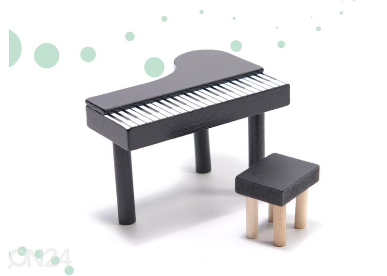 Кукольный дом + мебель Boho 78 см со светодиодной подсветкой увеличить