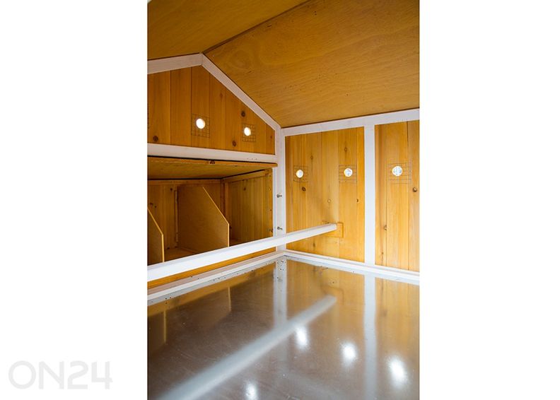 Курятник увеличить