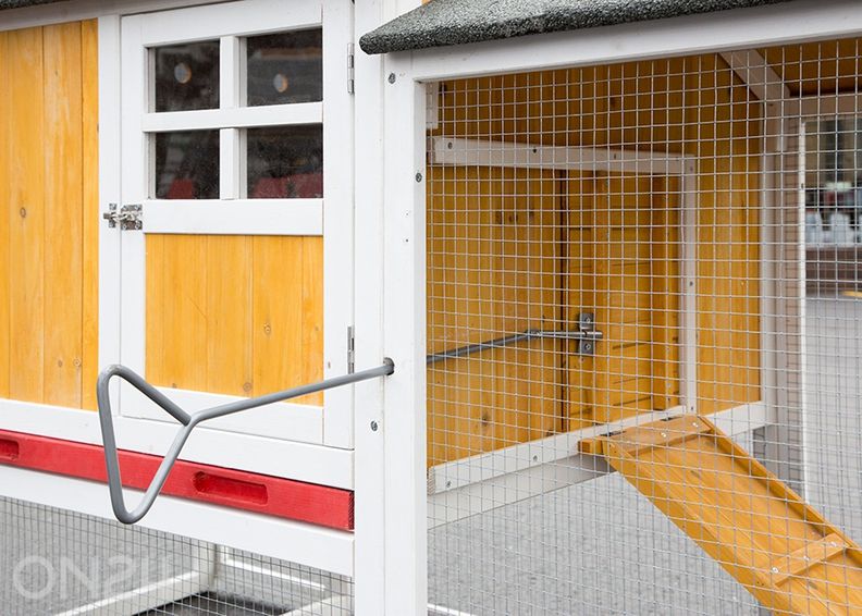 Курятник увеличить