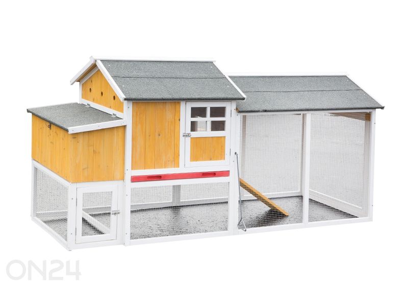 Курятник увеличить