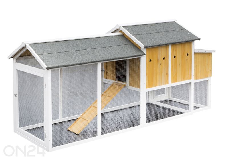 Курятник увеличить