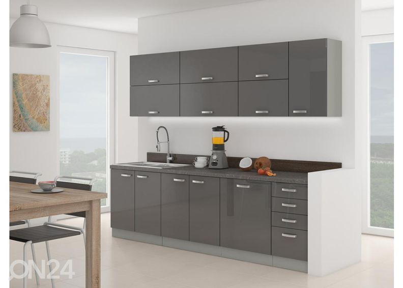 Кухня Karmen 260 см + столешница увеличить