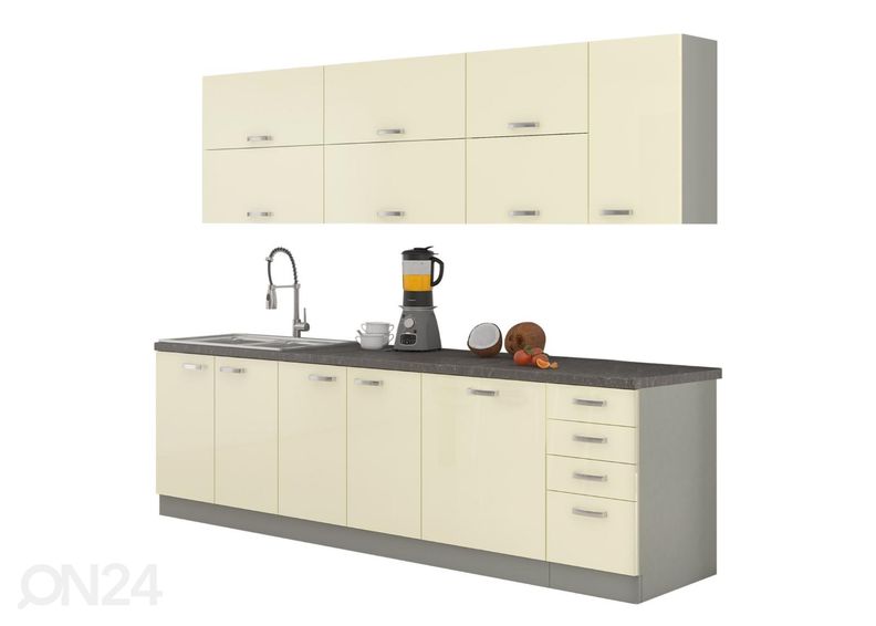 Кухня Karmen 260 см + столешница увеличить