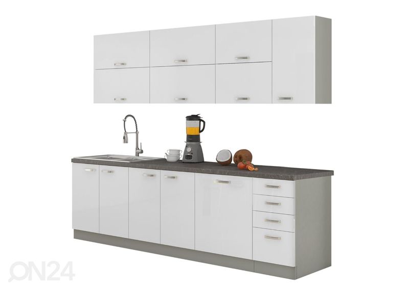 Кухня Karmen 260 см + столешница увеличить