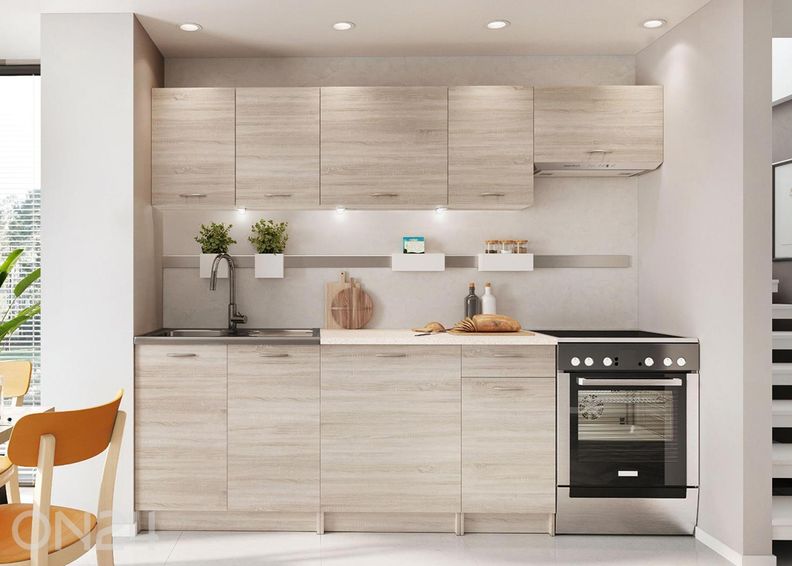 Кухонная мебель Melani 240 см + LED увеличить