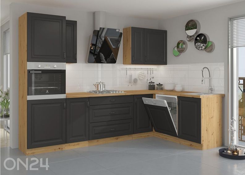 Кухонная мебель Retro I 218 см + LED увеличить