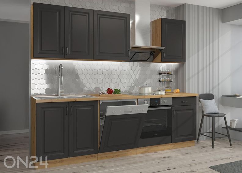 Кухонная мебель Retro V 249,6 см + LED увеличить