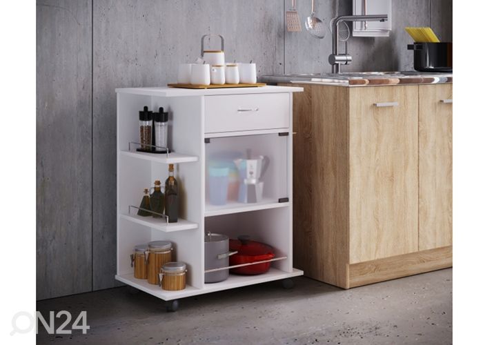 Кухонная полка на колёсах Pocis 65 cm увеличить