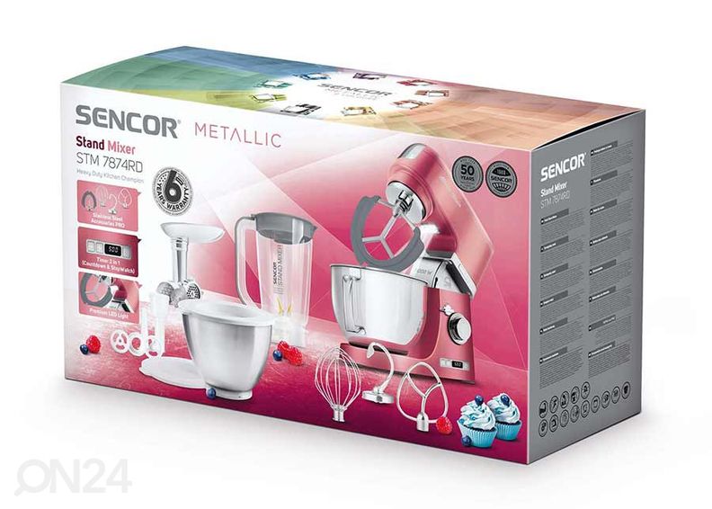 Кухонный комбайн Sencor STM7874RD увеличить