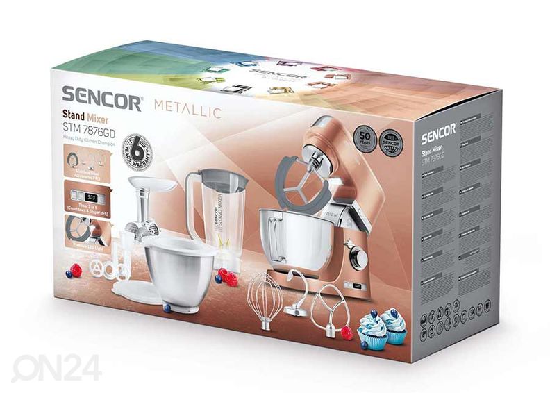 Кухонный комбайн Sencor STM7876GD увеличить