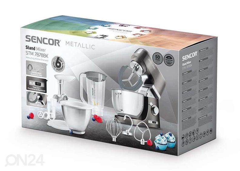 Кухонный комбайн Sencor STM7878BK увеличить