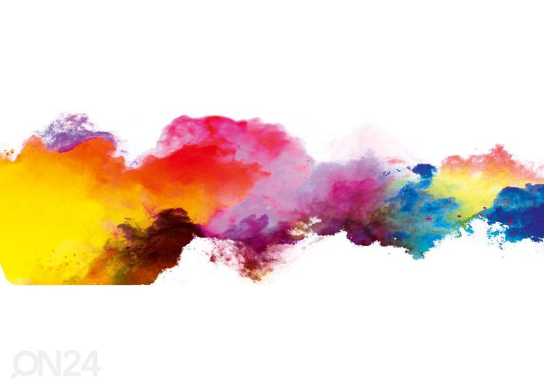 Кухонный фартук Abstract blust of colors 180x60 см увеличить