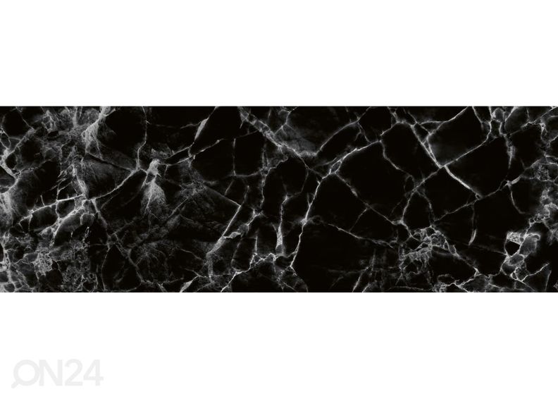 Кухонный фартук Black marble decorative design 260x60 см увеличить