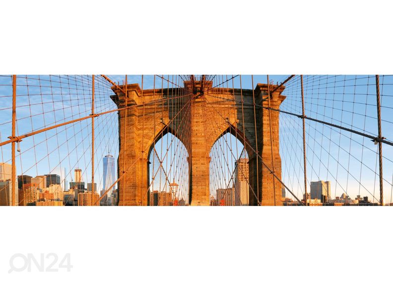 Кухонный фартук Brooklyn bridge panorama 180x60 см увеличить
