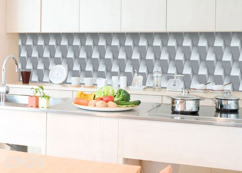 Кухонный фартук Cube Wall 180x60 см увеличить