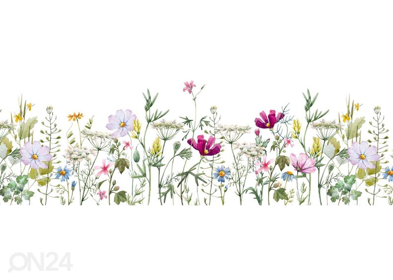 Кухонный фартук Floral pattern 180x60 см увеличить